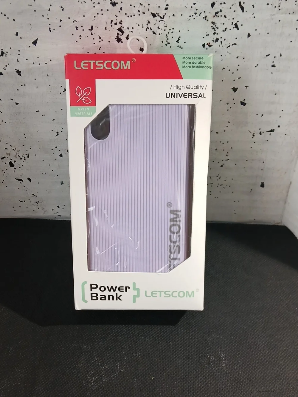 Letscom Lavender Portable Power Bank - Universal Charger